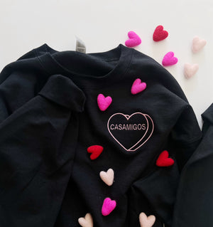 Candy Heart Crew Neck - Adult